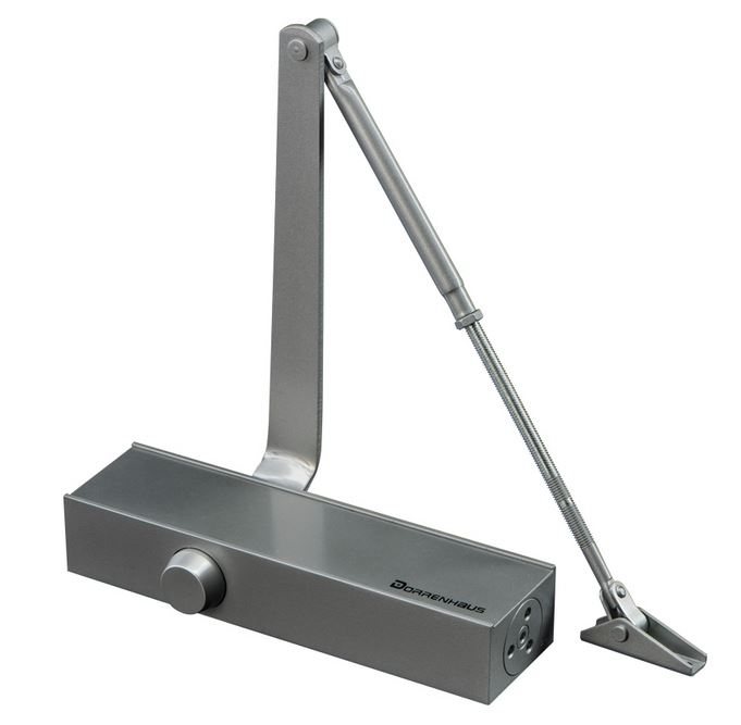 Karos ajtbehz, 25-85kg, 180nyitsi szg, ezst, Dorrenhaus D2024-S